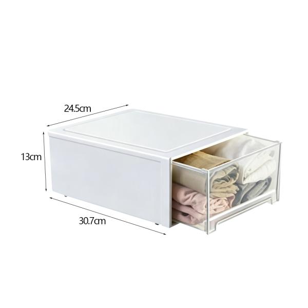 Schuhboxen transparent stapelbar Schuhaufbewahrung Box