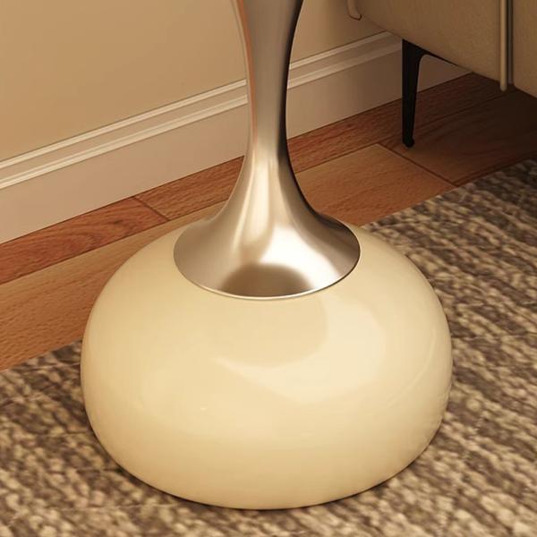 Muxing Beistelltisch, Nachttisch, minimalistischer Beistelltisch, moderner Beistelltisch, Beistelltisch rund 40 × 40 × 53 cm