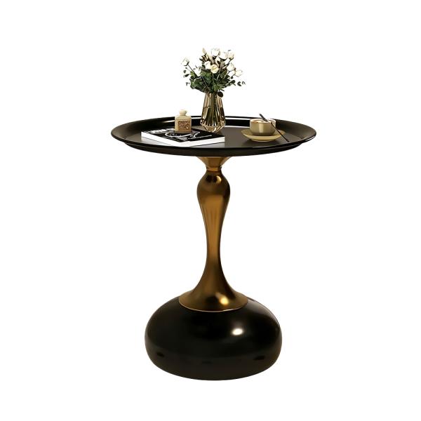 Muxing Beistelltisch, Nachttisch, minimalistischer Beistelltisch, moderner Beistelltisch, Beistelltisch rund 40 × 40 × 53 cm