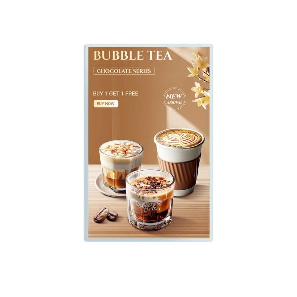 Muxing Wandmontierter Leuchtkasten, LED-beleuchtetes Menü-Display, Werbedisplay