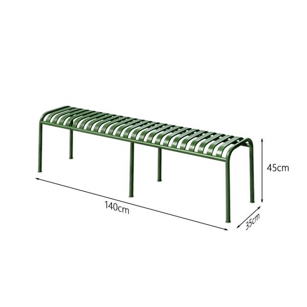 MuXing Gartenmöbel Tisch- und Stuhlset – Outdoor Eisenmöbel, geeignet für Gartenrestaurants, Cafés und andere Außenbereiche, grün【HYZL】