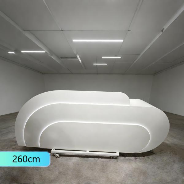 Muxing Salon Geschäft Empfangstisch Laden Kasse Kurvige Theke Gebogene Bar【SQQ】