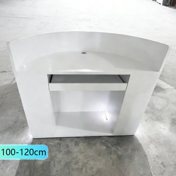 Muxing Empfangstheke Theke geschwungene Tresen Kasse Empfangstresen