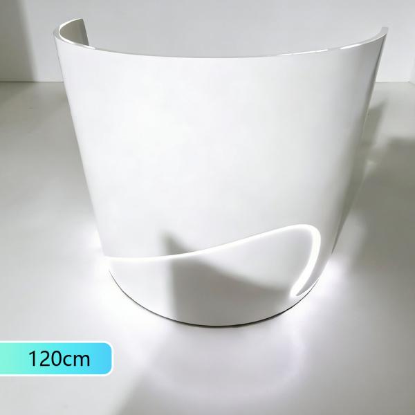 Muxing Empfangstheke Theke geschwungene Tresen Kasse Empfangstresen