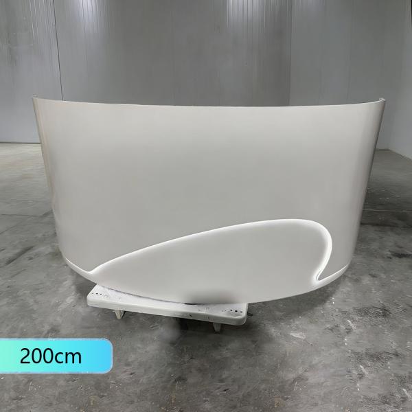 Muxing Empfangstheke Theke geschwungene Tresen Kasse Empfangstresen