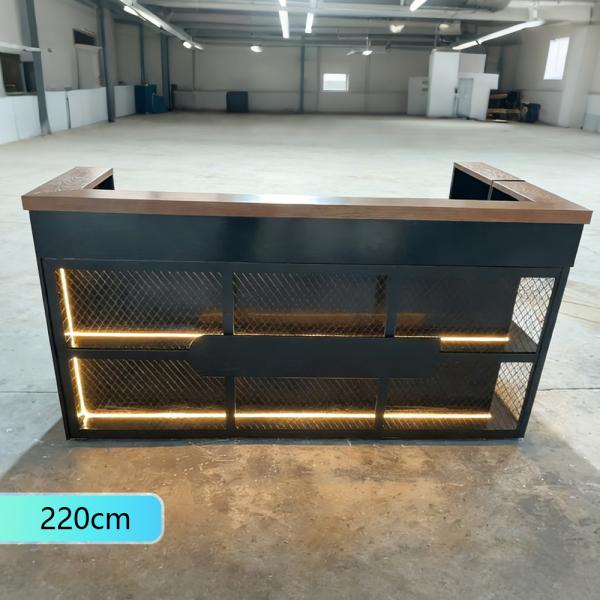 Muxing Maßanfertigung Bartisch Bar Theke Kasse Tresen Eisenkunst Rezeption Empfangstheke