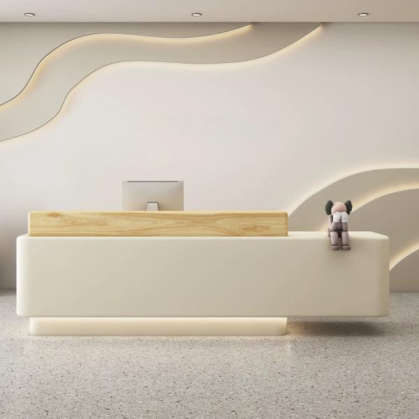 Muxing Bartheke, Empfangstheke, Kassentheke, Servicetheke, Beauty-Theke für Kosmetikstudio, Ladentheke für Bekleidungsgeschäft.