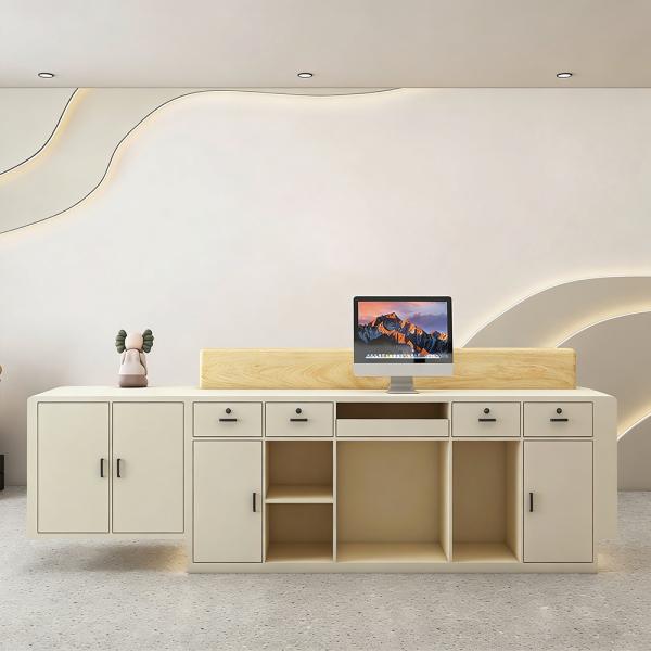 Muxing Bartheke, Empfangstheke, Kassentheke, Servicetheke, Beauty-Theke für Kosmetikstudio, Ladentheke für Bekleidungsgeschäft.