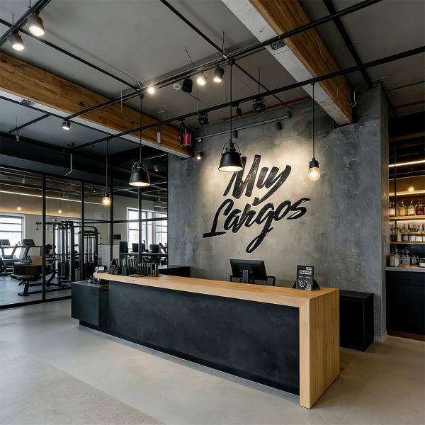 Muxing Empfangstheke, Bartheke, Kassentheke, Fitness-Theke, Rezeptionstheke und gewerbliche Bartheke