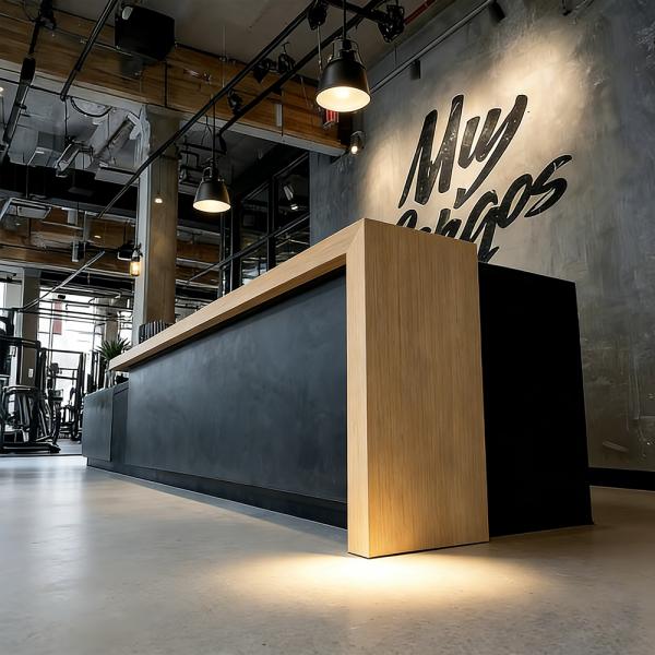 Muxing Empfangstheke, Bartheke, Kassentheke, Fitness-Theke, Rezeptionstheke und gewerbliche Bartheke