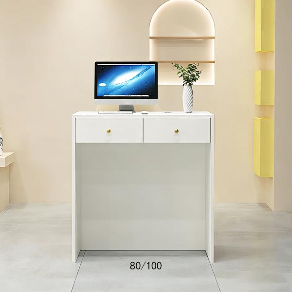 Muxing Bar Theke, Tresen, Empfangstheke, Bar Theke mit Runddesign, Kassentheke, kleine Bar Theke