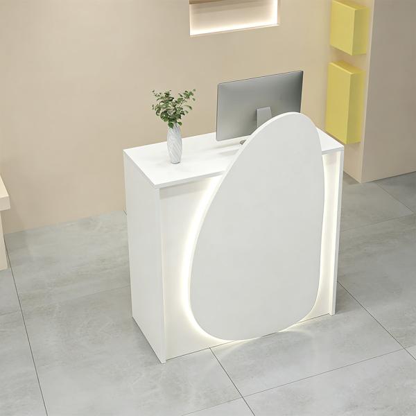 Muxing Bar Theke, Tresen, Empfangstheke, Bar Theke mit Runddesign, Kassentheke, kleine Bar Theke