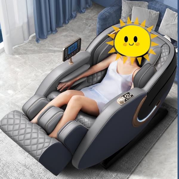 Großhandel B2B 3D Massagesessel,  MECHANICAL HANDS Wärmefunktion, Shiatsu, Zero Gravity, Bluetooth zwei SL Schienen