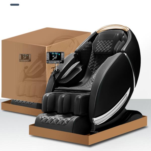 Muxing 4D Massagesessel, Wärmefunktion, Sprachsteuerung,Zero Gravity, Bluetooth SL Schienen AM183B