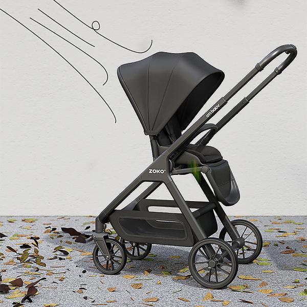 Großhandel B2B Kinderwagen + Babytragetasche 2 in 1 Zusammen klappbar mobil