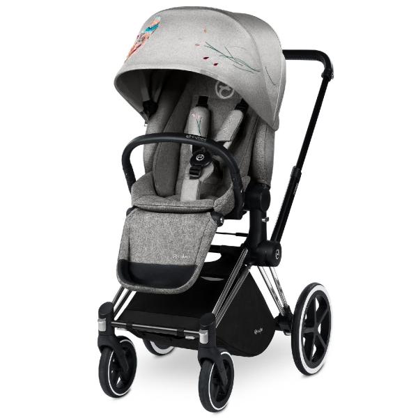 Großhandel B2B Cybex Priam Gestell Matt Black mit CYBEX Platinum PRIAM Lux Seat KOI Fashion Kollektion kinderwagen