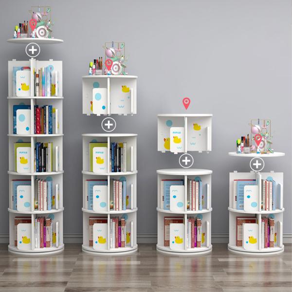 Großhandel B2B Regal Kinderbuchregal 360° drehbar bodenstehendes Bücherregal