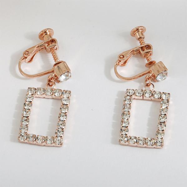 Großhandel B2B Ohrschmuck Ohrklemmen Perlenohrclips EJ34