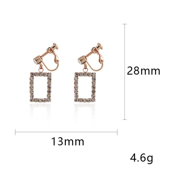 Großhandel B2B Ohrschmuck Ohrklemmen Perlenohrclips EJ34