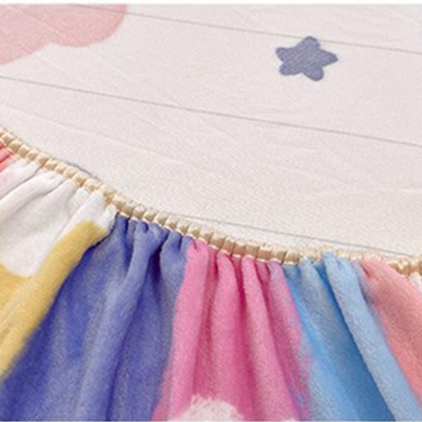 Großhandel B2B  Fleece Spannbetttuch Kinder kuschelig Bettlaken Spannbettlaken  rosa