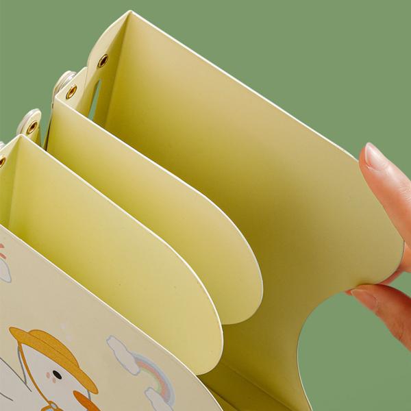 Großhandel B2B Bunte Buchstütze ausziehbar Buchständer Mädchen