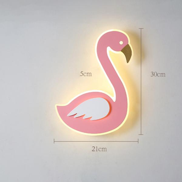 Großhandel B2B Rosa Flamingo Schlafzimmer Wandleuchte Nachtlicht