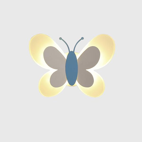 360Home Kinderzimmer Cartoon Schmetterling Wandleuchte Nachtlicht