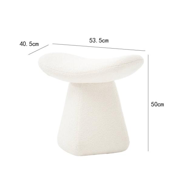 Muxing Hocker für Wohnzimmer, Schminkhocker, Einzelstuhl, Schuhwechselhocker für den Flur sessel stuhl