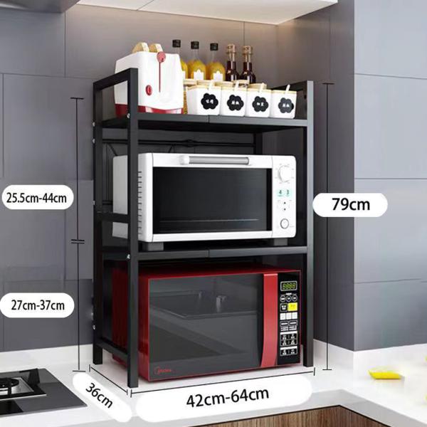 Kitchen Shelf Microwave Shelf Metal Shelf Size Adjustable