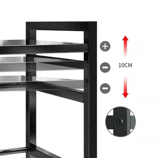 Kitchen Shelf Microwave Shelf Metal Shelf Size Adjustable