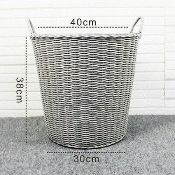 Wäschebox Wäschekorb Wäschesammler Standwäschekor kunstrattan