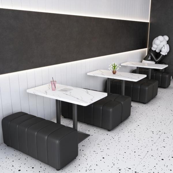 MuXing Polstersessel, Restaurantstuhl, Caféstuhl, Lounge-Sessel, Modernes Design mit vertikalen Steppmuster, Komfortable Polsterung