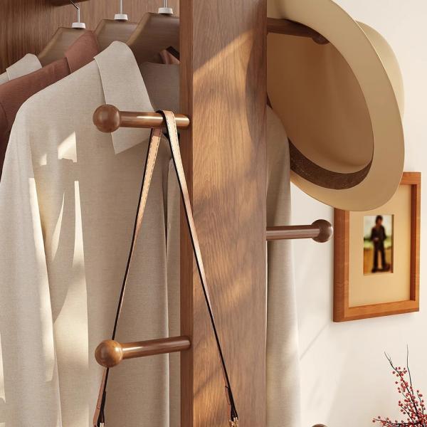 Muxing Ganzkörperspiegel Bären Standspiegel Ankleidespiegel Standspiegel Schlafzimmer Spiegel Standspiegel mit Kleiderständer 175cm /ZSXXJ7/