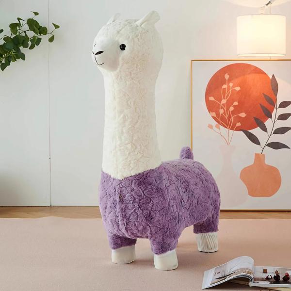 Muxing Alpaka Hocker Alpaka Persönliche Cartoon Kinder Komfort Hocker Alpaka Sitzhocker