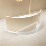 Muxing Empfangstheke Theke geschwungene Tresen Kasse Empfangstresen